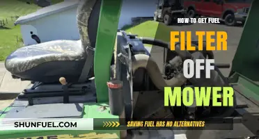 Removing Fuel Filter: A Step-by-Step Guide for Your Mower