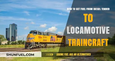 Transferring Diesel Fuel: TrainCraft Locomotive Guide
