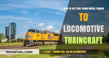 Transferring Diesel Fuel: TrainCraft Locomotive Guide