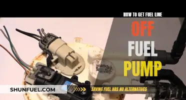 Fuel Pump Fuel Line Removal: A Step-by-Step Guide