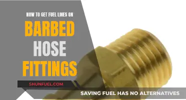 Mastering Fuel Lines: A Guide to Barbed Hose Fittings