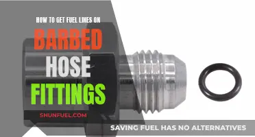 Attaching Fuel Lines to Barbed Hose Fittings: A Step-by-Step Guide