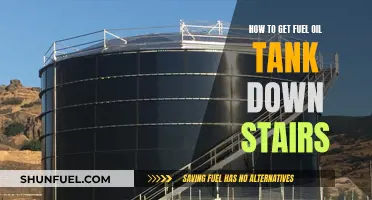 Safely Moving a Fuel Oil Tank Downstairs