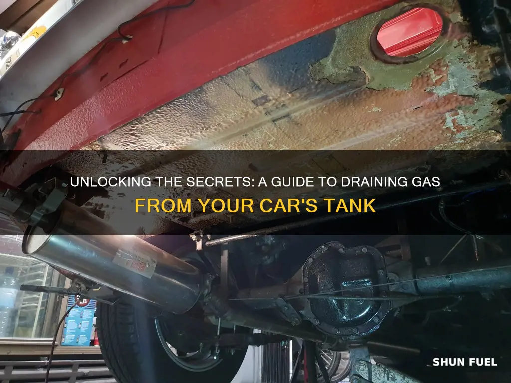 how to get fuel out of a car gas tank