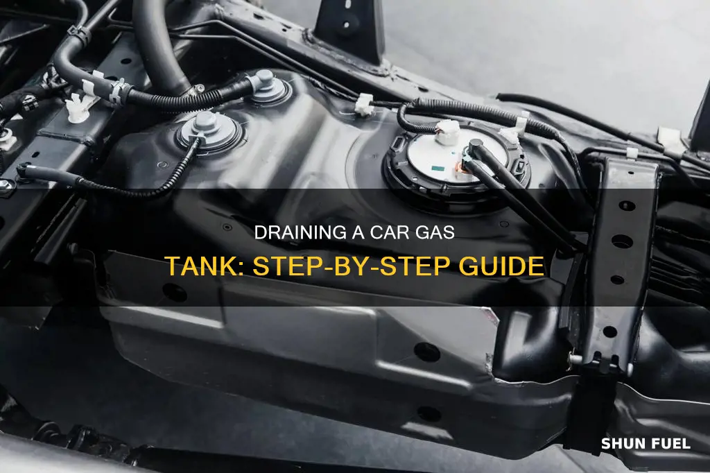 how to get fuel out of a car gas tank