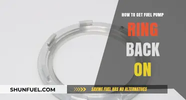 Easy Guide to Reinstalling Your Fuel Pump Ring Securely