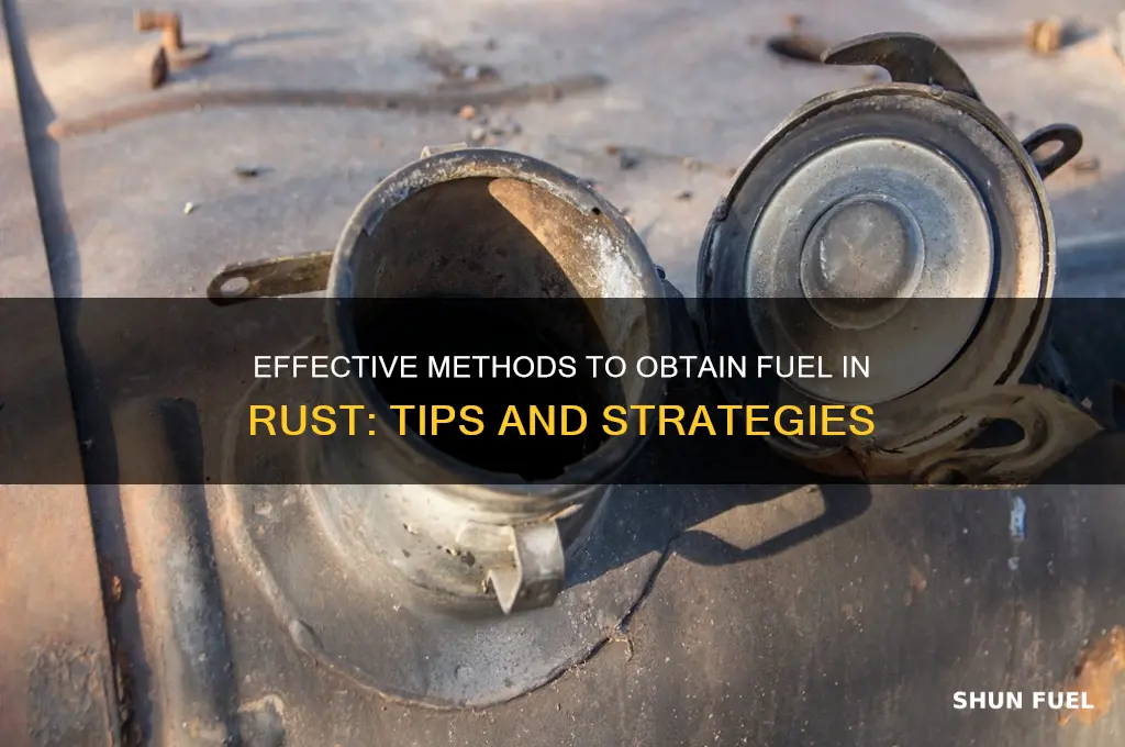 how to get fuel rust