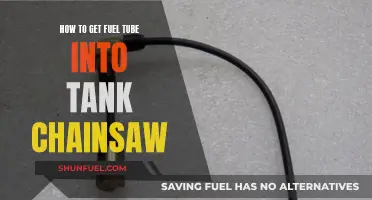 Fuel Tube Fix: Chainsaw Tank Troubleshooting