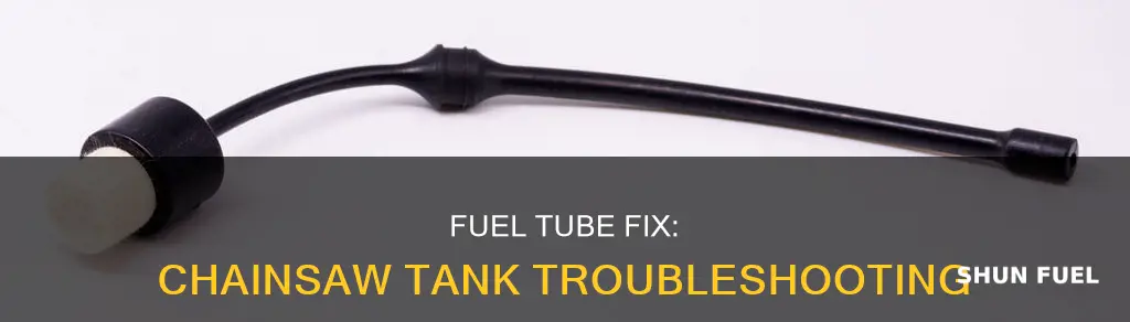 how to get fuel tube into tank chainsaw
