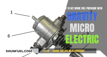 Gravity Micro Electric: Increasing Fuel Pressure with Innovation