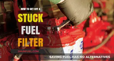 Freeing a Stuck Fuel Filter: Quick and Easy Solutions