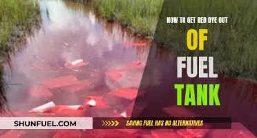 Removing Red Dye from Fuel Tanks: Quick and Easy Solutions