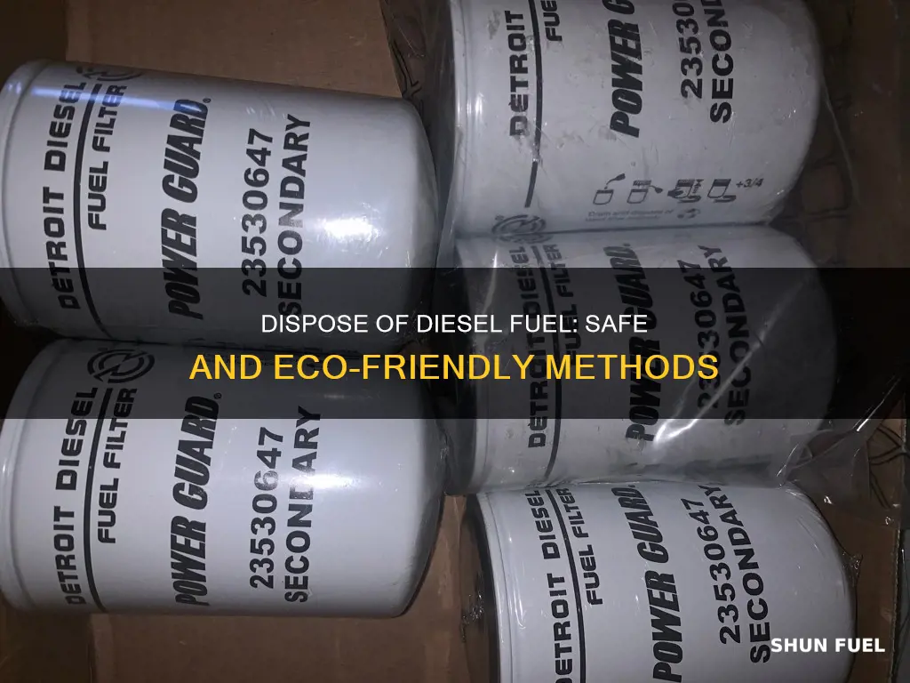 how to get rid of diesel fuel