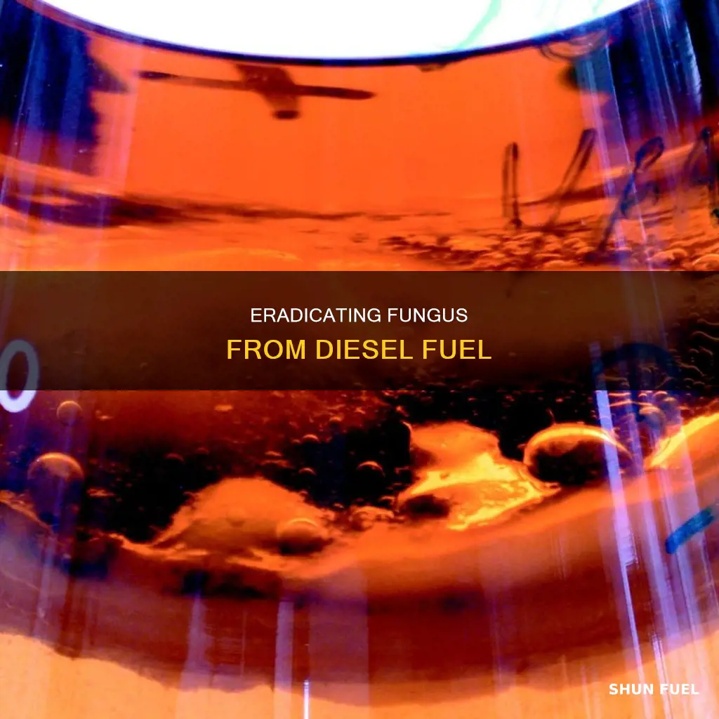 how to get rid of fungus in diesel fuel