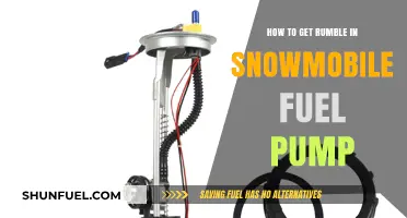 Fixing Snowmobile Fuel Pump Rumble: Quick Troubleshooting Tips and Solutions