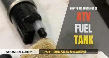 Removing Sugar from ATV Fuel Tank: A Step-by-Step Guide