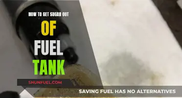 Removing Sugar from Fuel Tank: A Step-by-Step Guide
