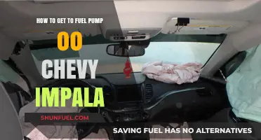 Accessing the Fuel Pump in Your 2000 Chevy Impala: A Step-by-Step Guide
