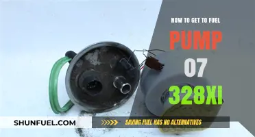Accessing and Replacing the Fuel Pump in a 2007 BMW 328xi