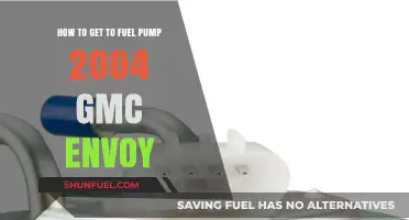 Accessing and Replacing the Fuel Pump in a 2004 GMC Envoy