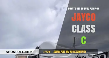 Accessing the Fuel Pump on Your Jayco Class C RV: A Guide