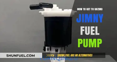 Accessing and Replacing the Suzuki Jimny's Fuel Pump: A Step-by-Step Guide
