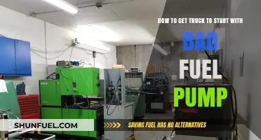 Troubleshooting Tips: Starting Your Truck with a Failing Fuel Pump