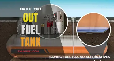 Removing Water from Fuel Tank: Quick and Easy Guide