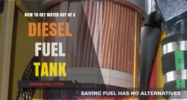 Removing Water from Diesel Fuel Tanks: Effective Strategies