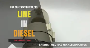 Removing Water from Diesel Fuel Lines: A Step-by-Step Guide