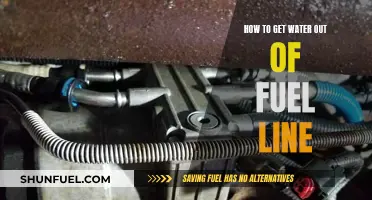 Removing Water from Fuel Lines: A Comprehensive Guide