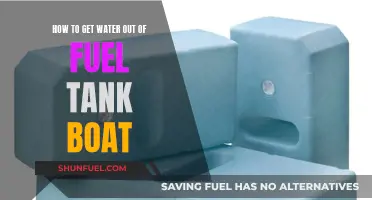 Removing Water from Your Boat's Fuel Tank