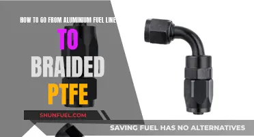 Upgrading Fuel Lines: Aluminum to Braided PTFE