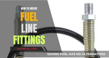 Greasing Fuel Line Fittings: A Step-by-Step Guide