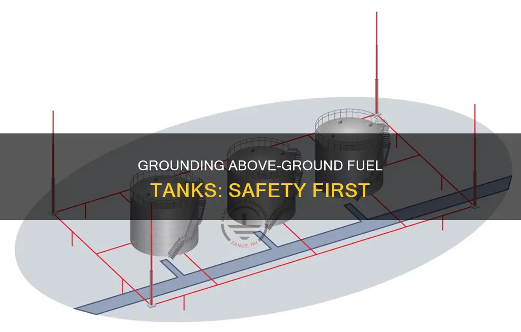 how to ground an above ground fuel tank