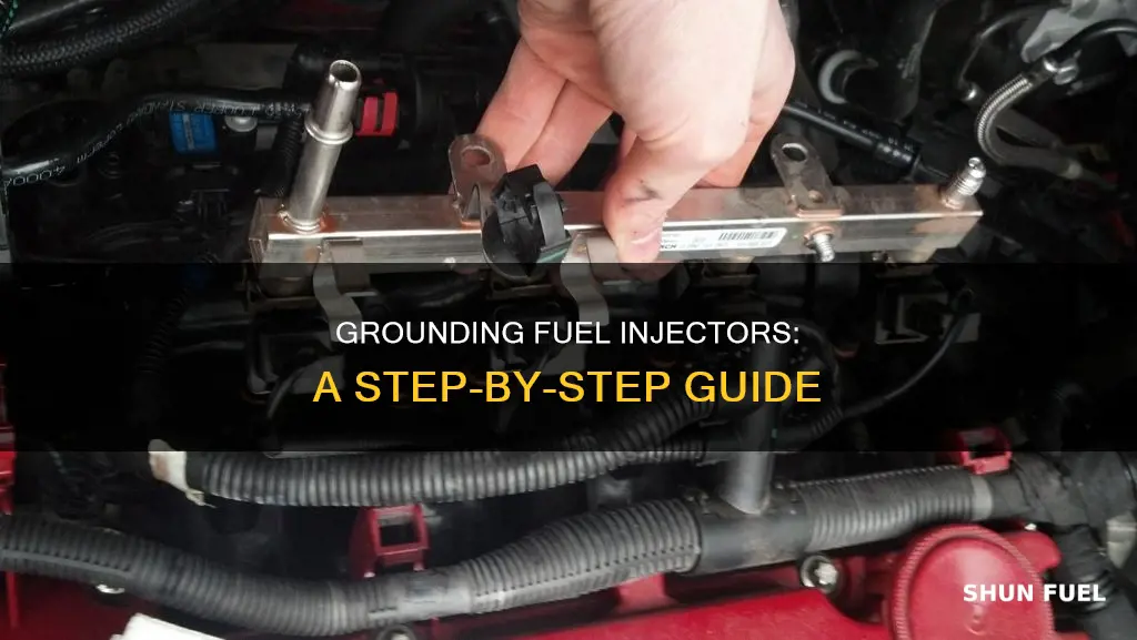 how to ground fuel injectors