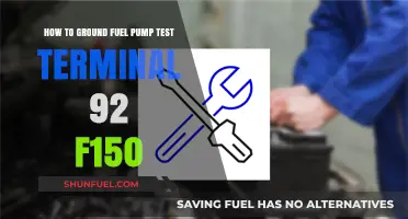 Grounding Fuel Pump Test Terminal on a 92 F150: A Guide