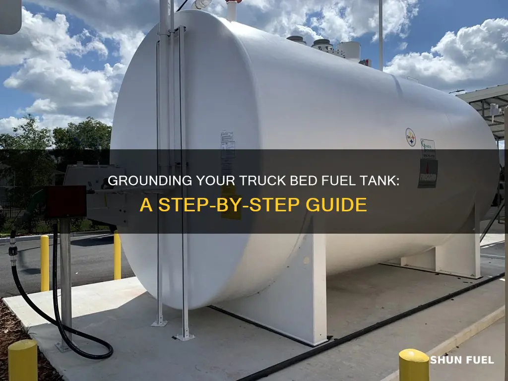 how to ground fuel tank in bed