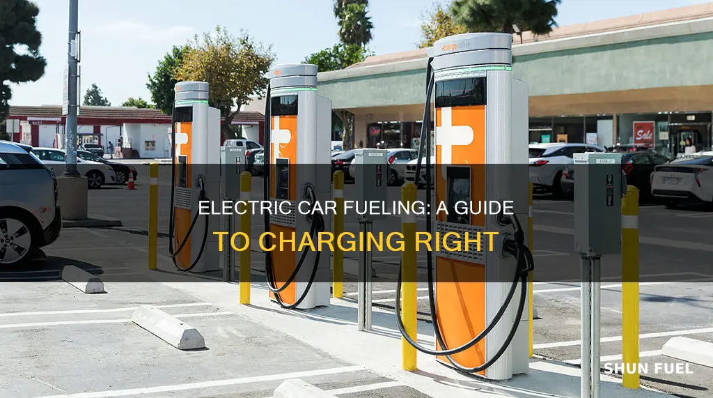 how to handle fueling an electric car
