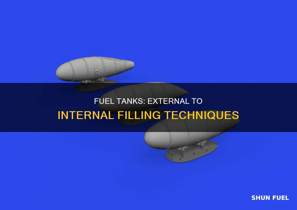 how to have external fuel tanks fill the main