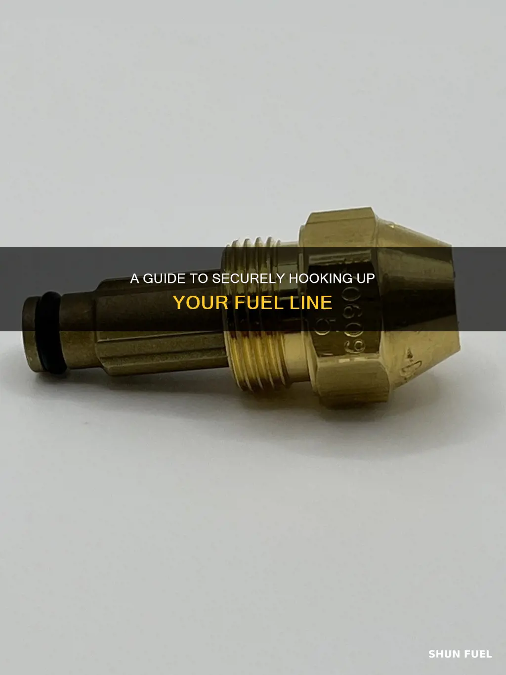 how to hook fuel line in oil burner