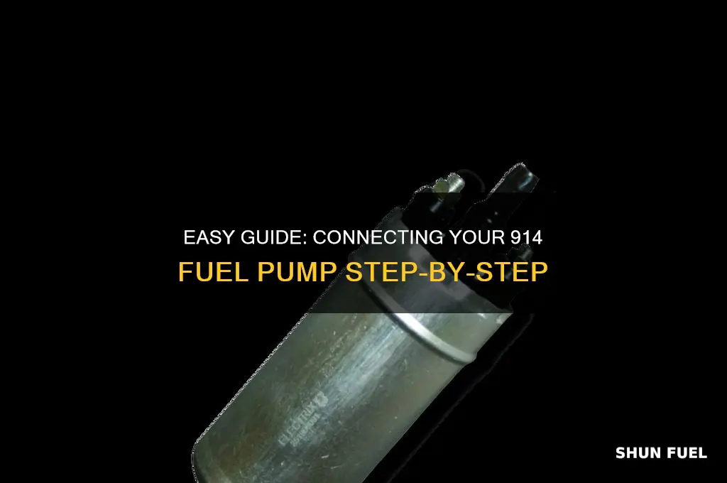how to hook up a 914 fuel pump