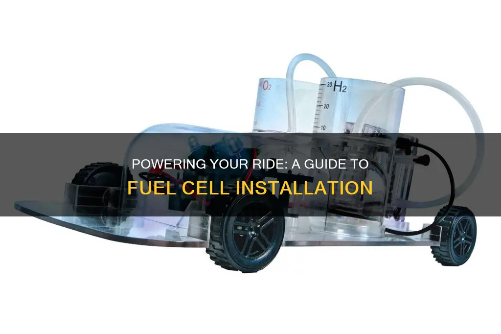 how to hook up a fuel cell in a car