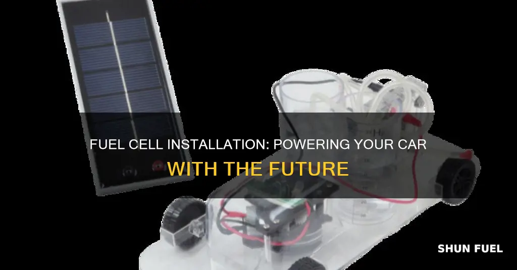 how to hook up a fuel cell in a car