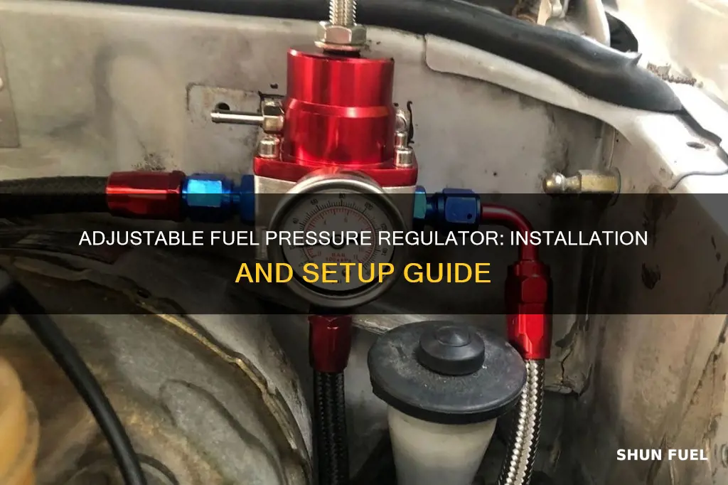 how to hook up adjustable fuel pressure regulator