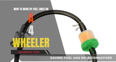 Mastering the Art of Fuel Line Hook-Up: A 4-Wheeler Guide