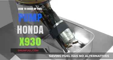 Easy Guide to Hooking Up a Fuel Pump on a Honda X930
