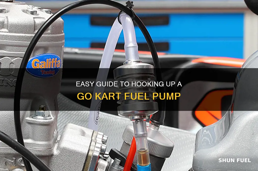 how to hook up go kart fuel pump
