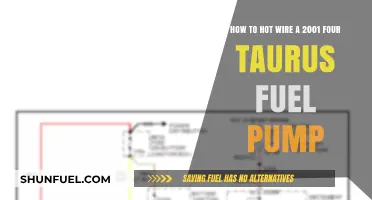 Hot-Wiring a 2001 Ford Taurus Fuel Pump: Step-by-Step Guide