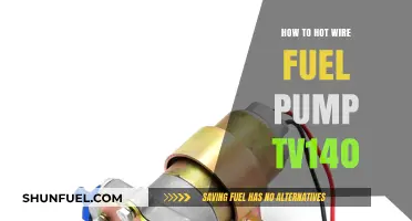 Hot Wiring a TV140 Fuel Pump: Step-by-Step Guide and Tips